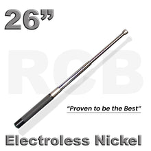 26" (66 cm) RCB Expandable Baton, Electroless Nickel