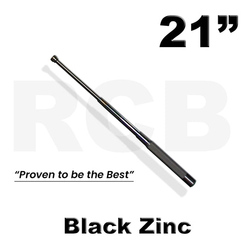 Peacekeeper RCB expandable baton 21 inch Tactical Black finish