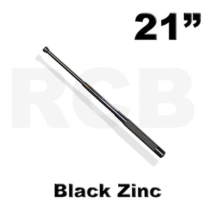 21" (53 cm) RCB Expandable Baton, Black Zinc