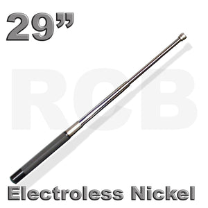 29" (73.5 cm) RCB Expandable Baton, Electroless Nickel - Ideal for Crowd Control Situations