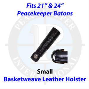 Peacekeeper Small Basketweave Leather Holster