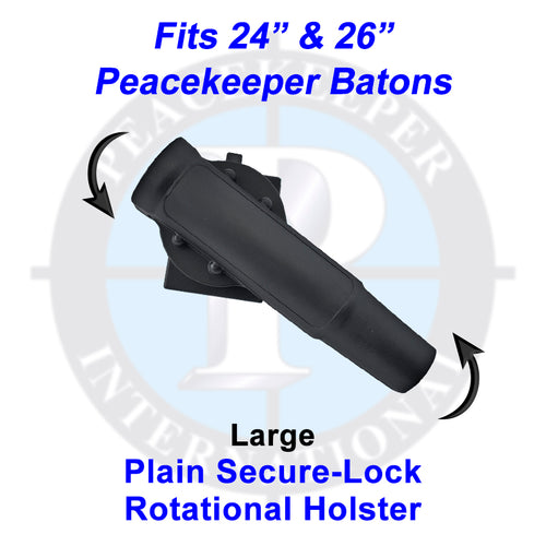 Peacekeeper Large Plain Secure-Lock Rotational Holster