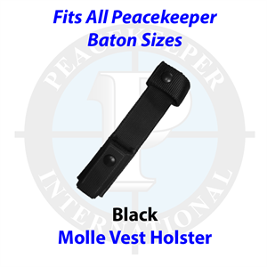 Peacekeeper Black Molle Vest Holster