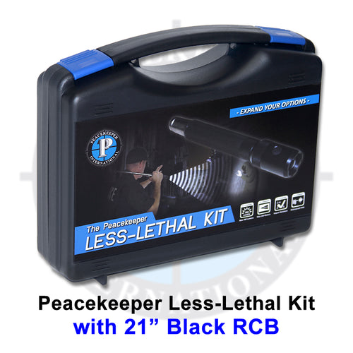 Peacekeeper Less-Lethal Kit with 21 inch Black Police Baton